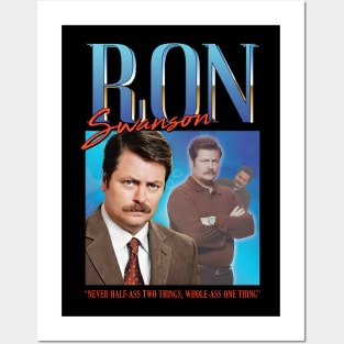 Ron Swanson Homage Posters and Art